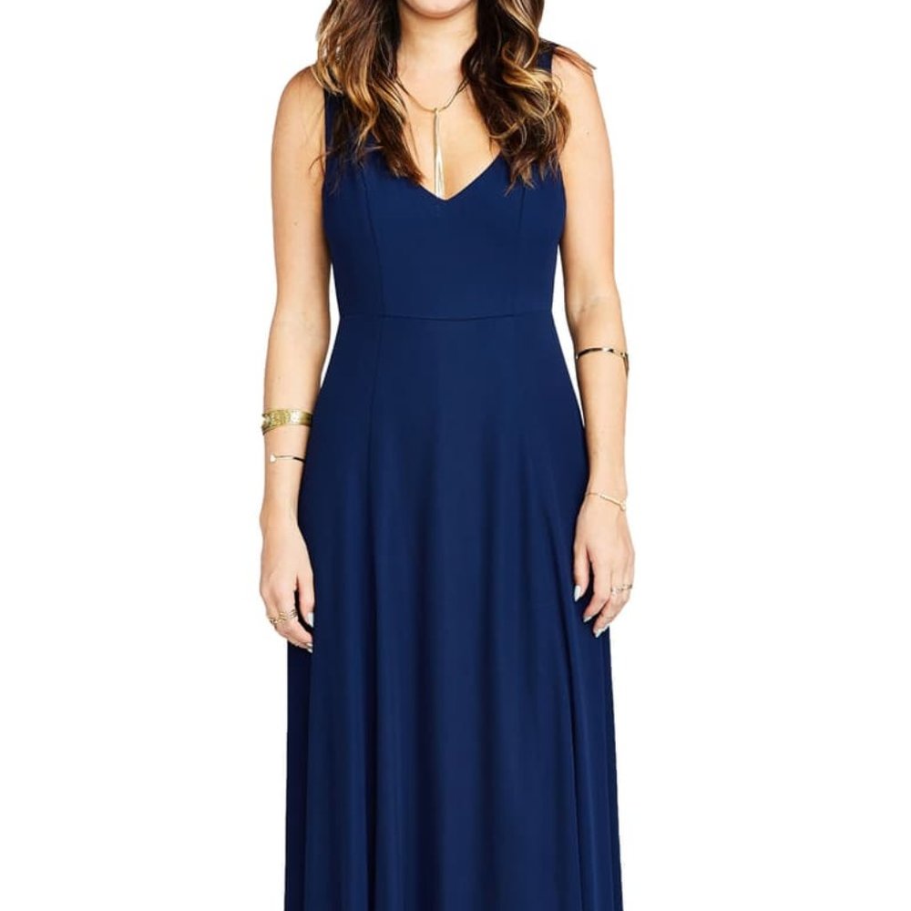 NWOT Show Me Your Mumu Jen Chiffon A-Line Gown XL